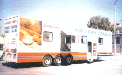 mobil ekmek fabrikası